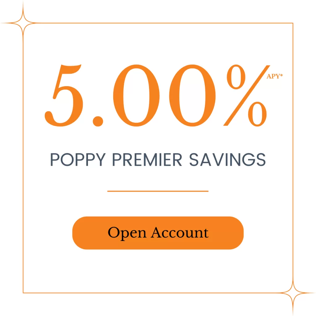 5.00% Poppy Premier Savings